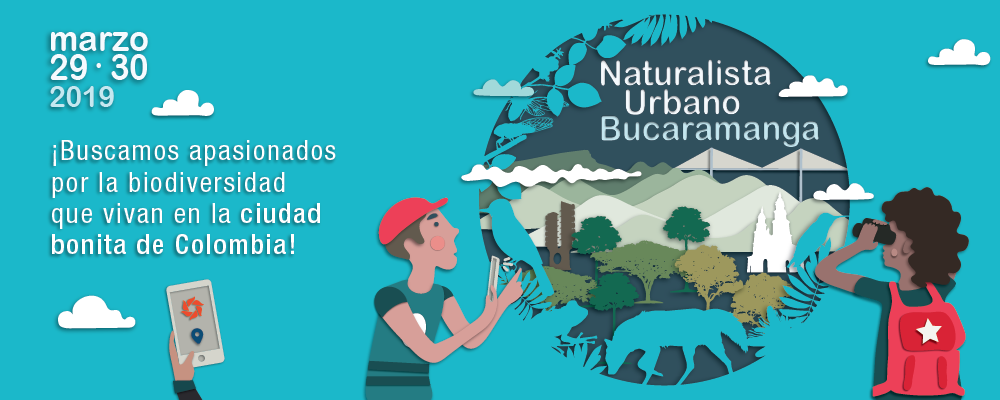 ¡Estamos buscando a los naturalistas urbanos de la ciudad bonita de Colombia!